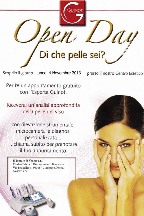 brochure dell'evento day guinoit