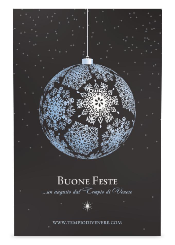 fiocco di neve celestino tonteggiante su sfondo nero stellato